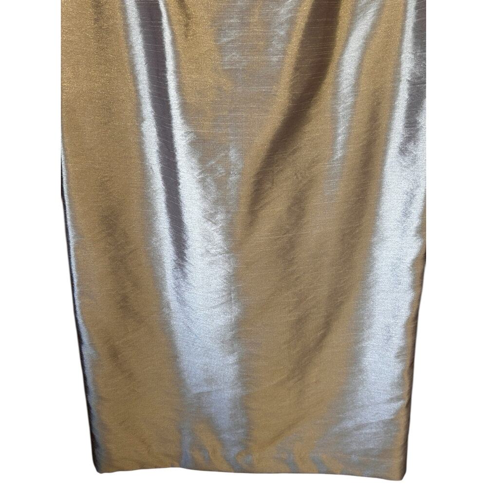 Alex Evenings Women’s Beige Satin Sequin Mother of The Bride Jacket Skirt Sz. 16 - Picture 5 of 16